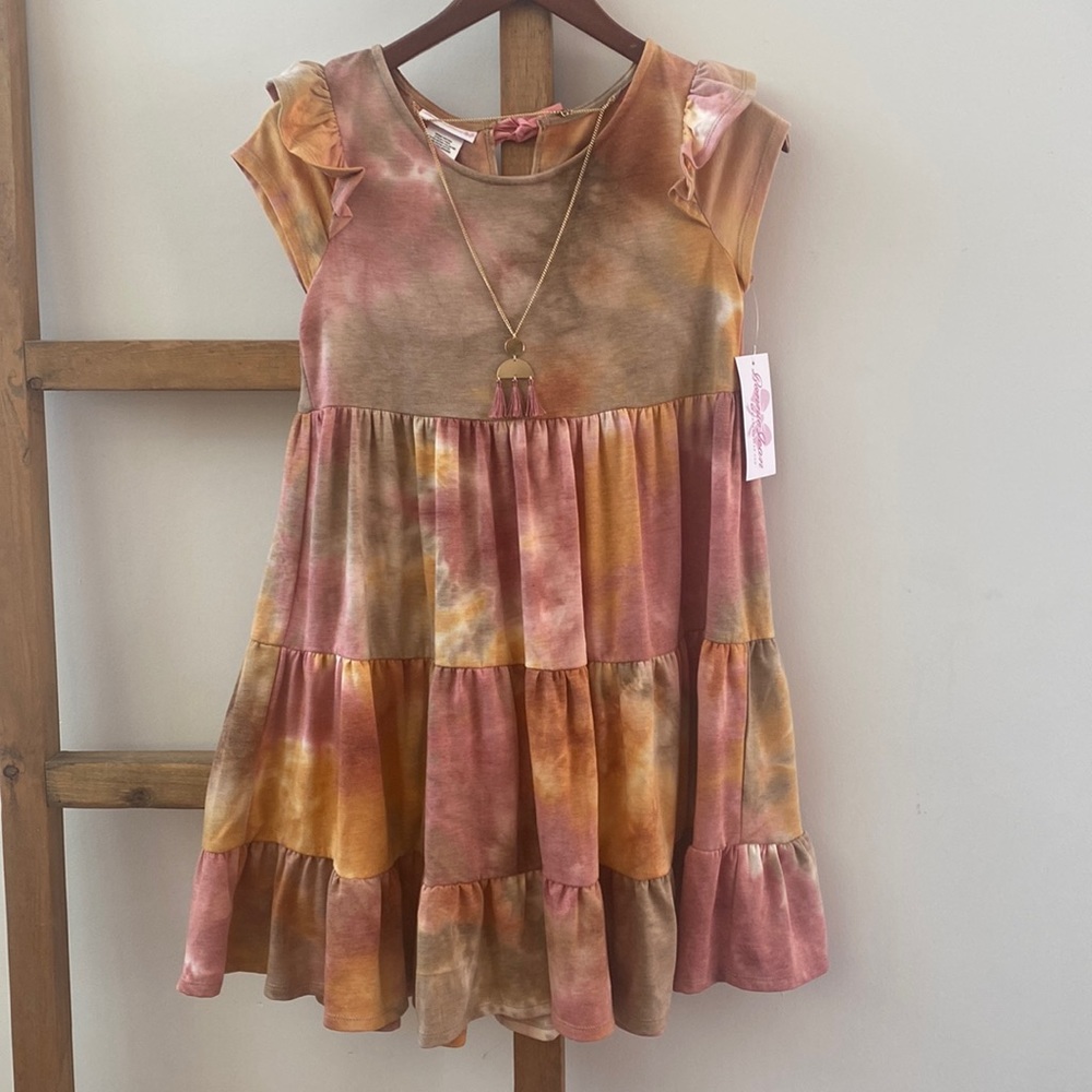 Bonnie Jean Tie Dye Dress